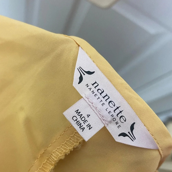 Nanette Lepore Yellow Chemise Cami Dress - Picture 3 of 3